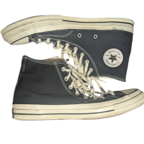 Converse Chuck Taylor 70 Hi Black Size 12 - Picture 6 of 8
